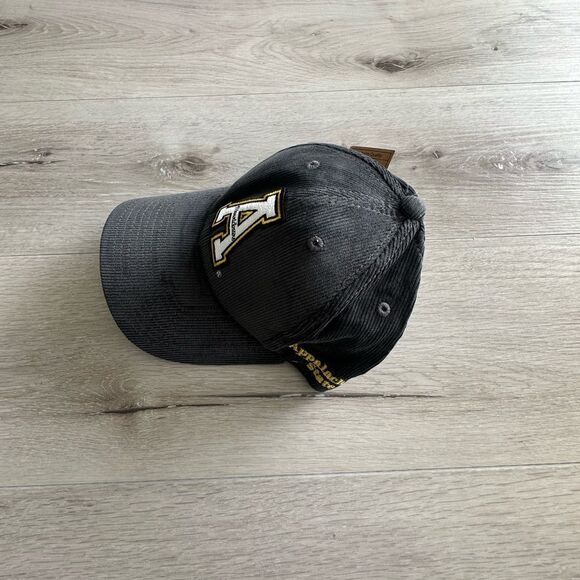 W republic Appalachian State Mountaineers Structured Corduroy CapCHARCOAL OS NWT - Picture 7 of 9